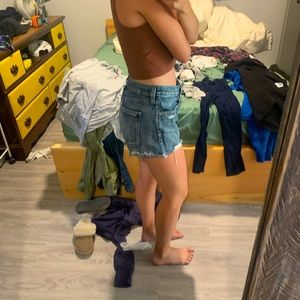 Denim forum ex boyfriend shorts